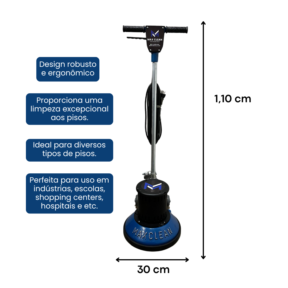 Enceradeira Industrial Max Clean H300 - Imagem 2