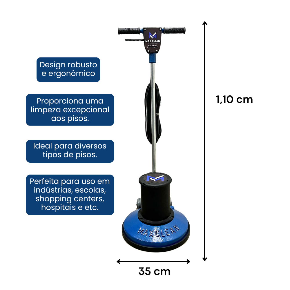 Enceradeira Industrial Max Clean H350 - Imagem 4