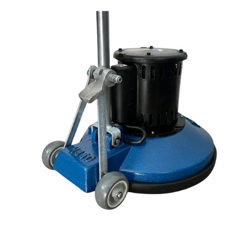 Enceradeira Industrial Max Clean com motor potente e rodízios, ideal para ambientes corporativos e industriais